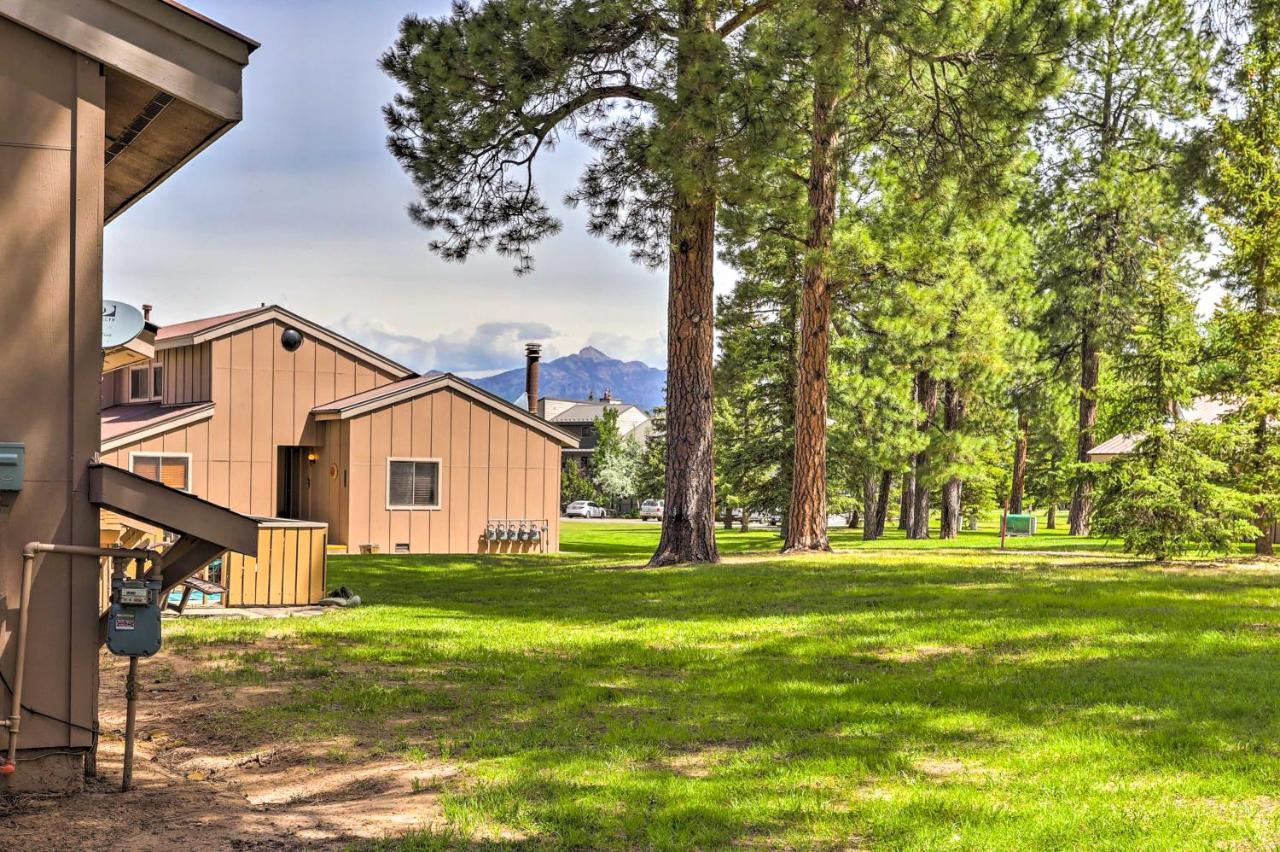 Cozy Pagosa Springs Townhome Fire Pit And Patio! Exterior photo