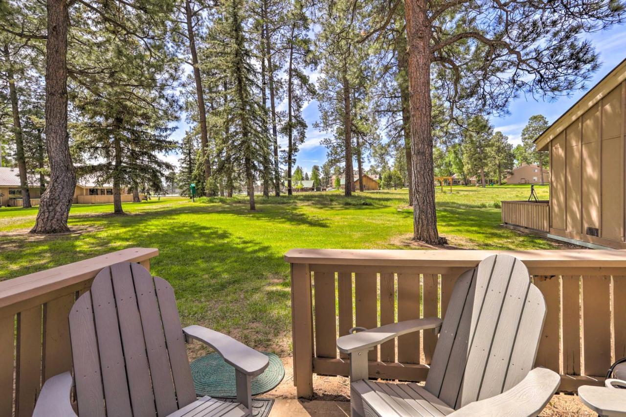 Cozy Pagosa Springs Townhome Fire Pit And Patio! Exterior photo